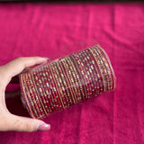 Indian Bangles Set, Bangles, Churi Set, Churiyan, Bollywood Bangles, 2.4 Size