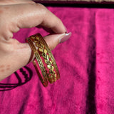 Indian Bangles Set, Bangles, Churi Set, Churiyan, Bollywood Bangles, 2.8 Size