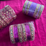 Indian Bangles Set, Bangles, Churi Set, Churiyan, Bollywood Bangles, 2.8 Size