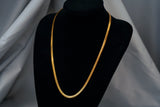 18k Gold Titanium Herringbone Chain
