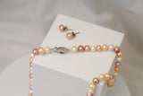 3pc Mixed Colour Natural Freshwater Pearl Set