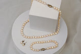 3pc White Natural Freshwater Pearl Set