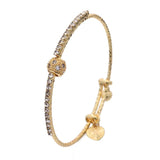 24k Gold Adjustable Bracelet Bangle, Gold Bangles