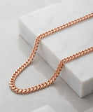 18k Rose Gold Titanium Chain, Rose Gold Chain, Chains, Waterproof