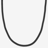 5mm Black Titanium Industrial Chunky Cuban Chain