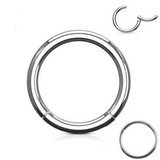 18g Titanium Nose Clicker Piercing, Earrings, Cartilage, Septum, Helix, Body Piercings