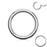 18g Titanium Nose Clicker Piercings