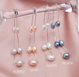 White Natural Freshwater 7mm Pearls Bracelet