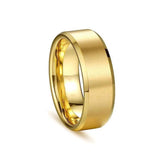 Titanium Gold Ring