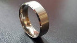 Titanium Silver Ring, Hypoallergenic, Silver Titanium Ring