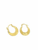 18k Gold Titanium Nattiyan Hoop Earrings, Karan Aujla Nattiyan Earrings