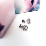 Diamond Stud Earrings 1ct Diamond Earrings, Diamonds set in Platinum PT950