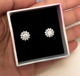 Diamond Stud Earrings 1ct Diamond Earrings, Diamonds set in Platinum PT950