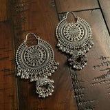 Indian Earrings, Long Hanging Jhumka Earrings, Indian Jewelry
