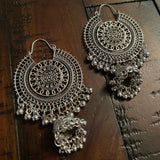 Indian Earrings, Long Hanging Jhumka Earrings, Indian Jewelry