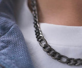 Black Titanium Chain, Black Chain, Chains, Waterproof, Gifts For Men