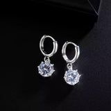 Rose Gold Snap Back Hoop Earring Pair, Hypoallergenic, Minimalist