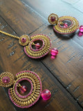 Indian Earrings, Tikka and Earrings Set, Indian Jewelry